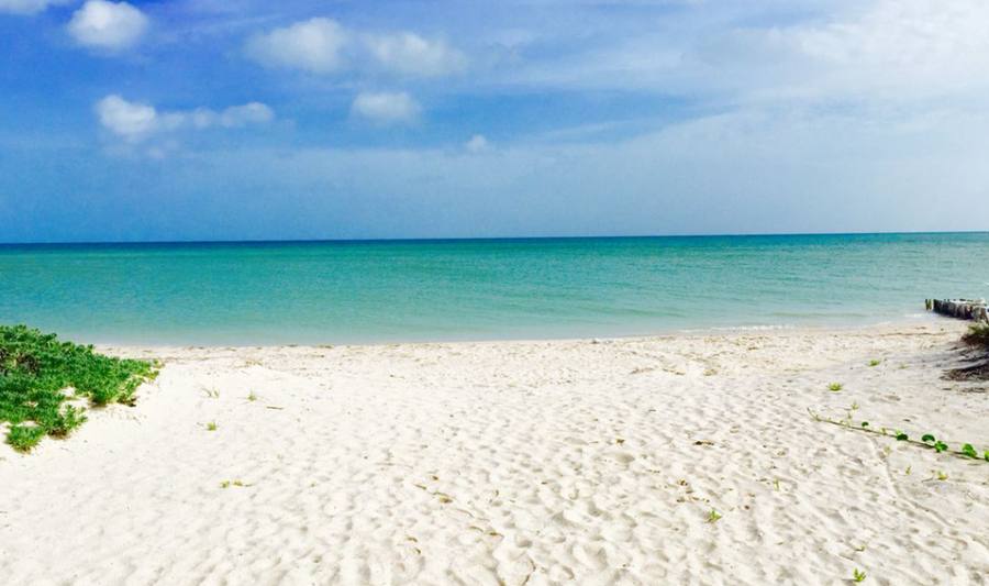 Playa de la costa yucateca